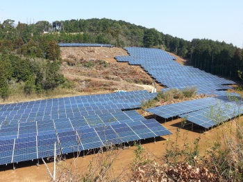 中尾山第１太陽光発電所（1.5MW）